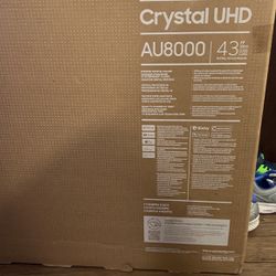 Crystal UHD AU8000 Samsung 43 Inch