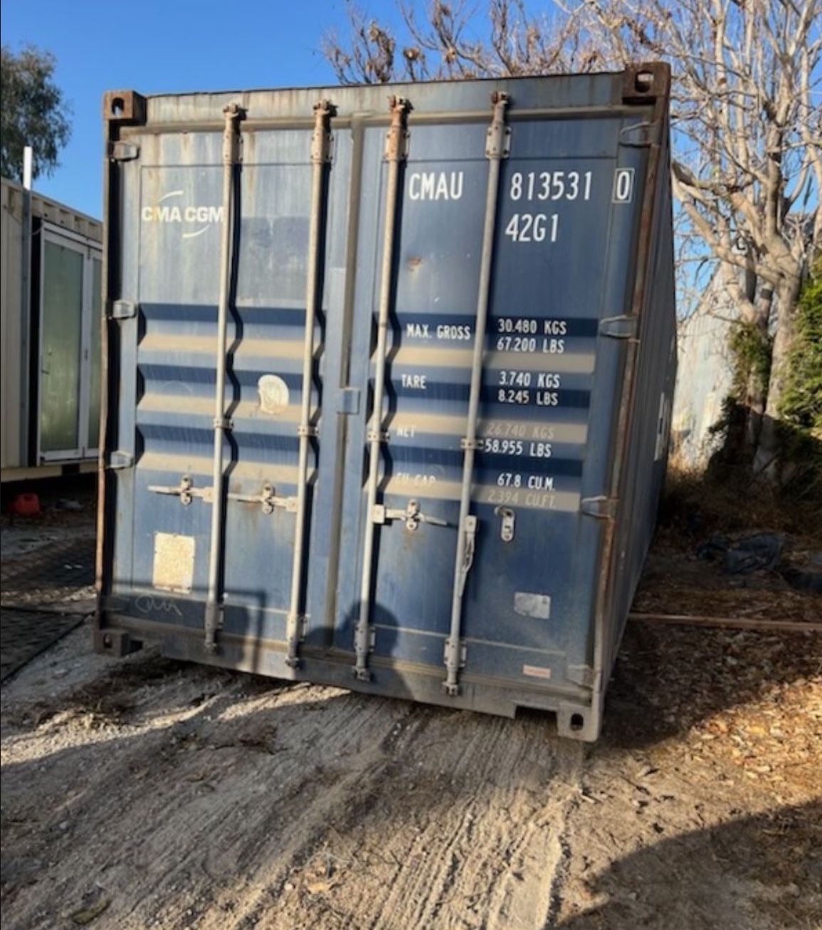 20ft and 40ft Used Shipping Container Available in Santa Paula
