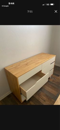 Used dresser 6 drawer 120$
