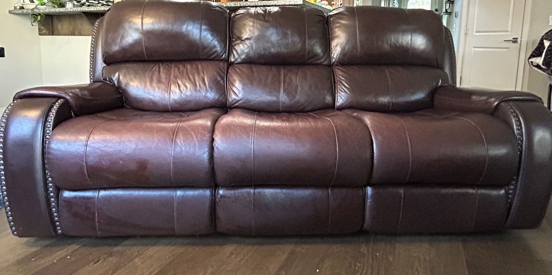 Leather Recycling Sofa