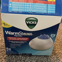 vicks warm steam vaporizer