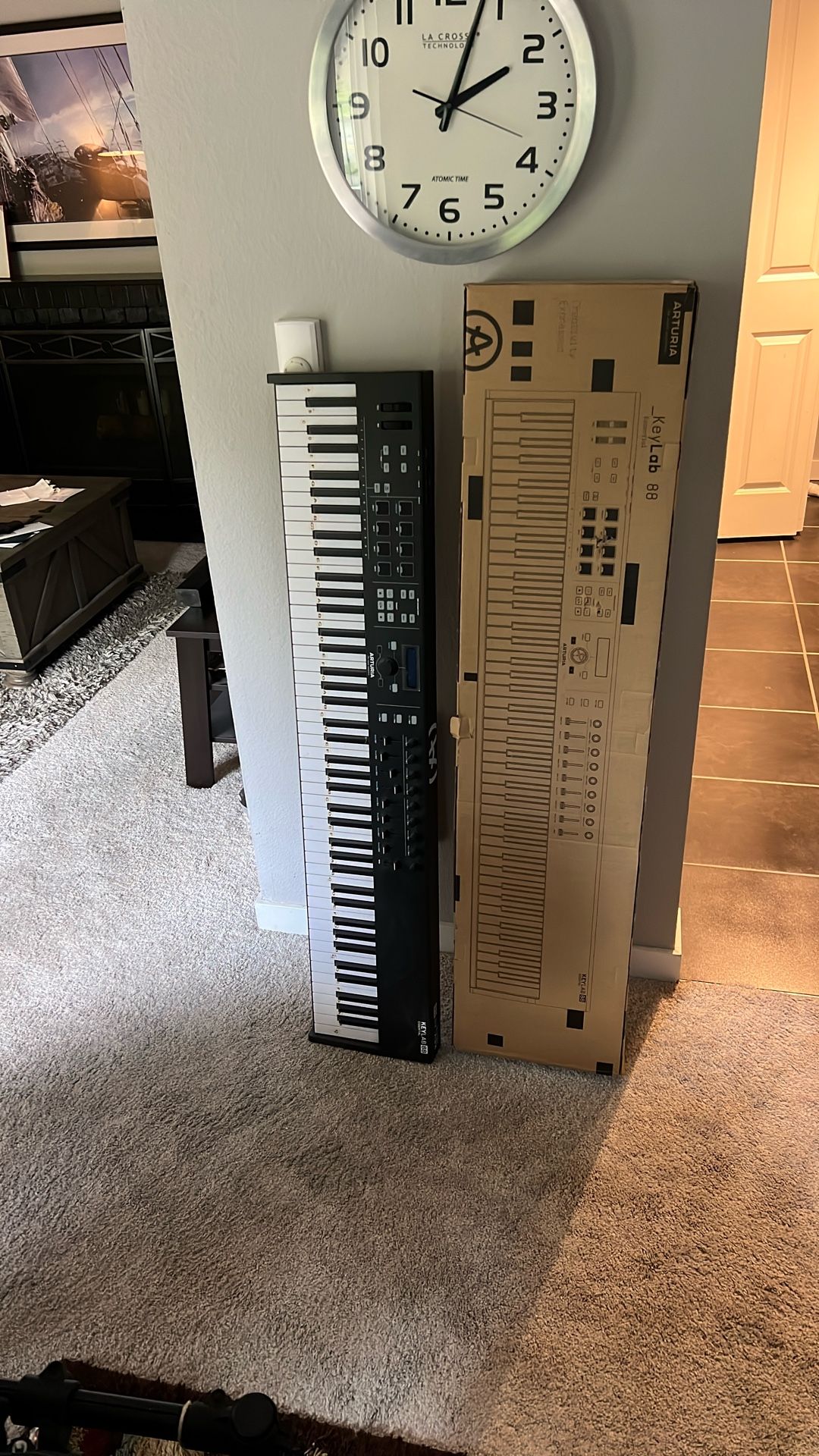 Barely Used Arturia KeyLab 88 MIDI Keyboard