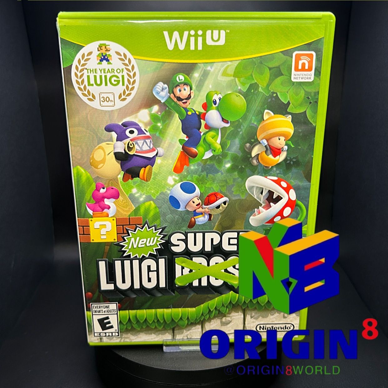 New Super Luigi U (Nintendo Wii U, 2013) - Case No Manual - Tested