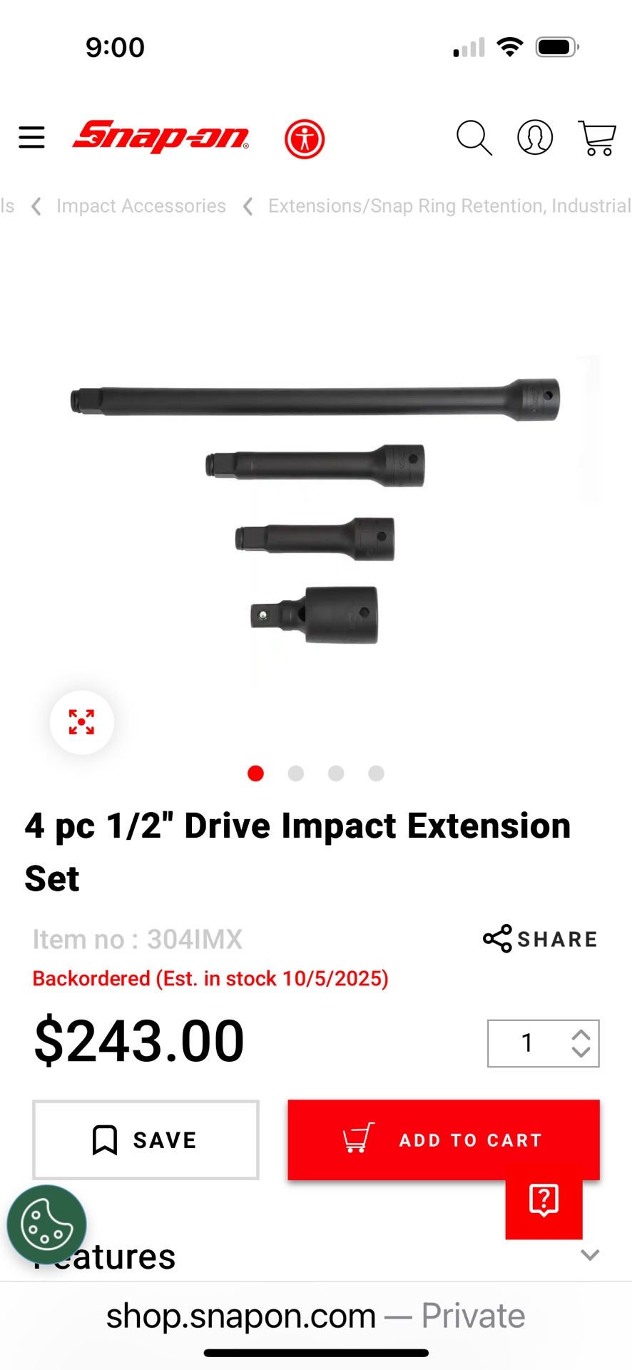 Snap-On Extensions
