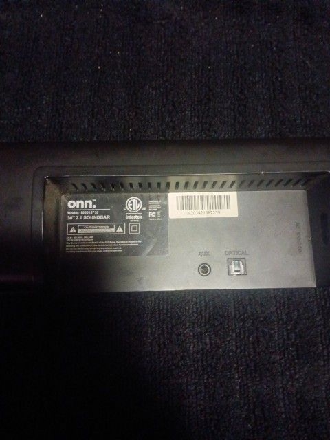 ONN SOUND BAR SURROUND SYSTEM Speaker FOR SALE.