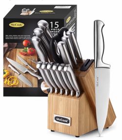 McCook 15-Piece Knife Set with Block – New