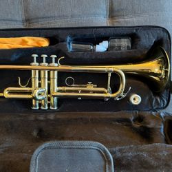 Trumpet with case 