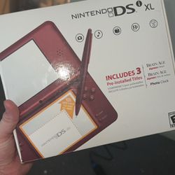 Nintendo DSi XL with 30+ Games And Storage 