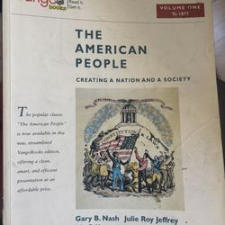 The American People  Volume 1