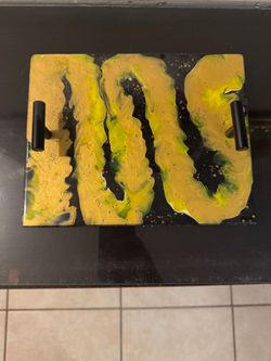 Custom tray with handles