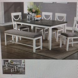 6 Pc Dining Set