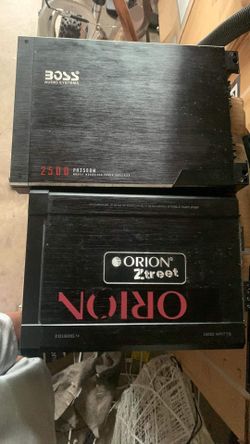 2500w & 1500w Amplifiers
