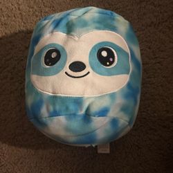 Mini Blue Sloth Squishmallow