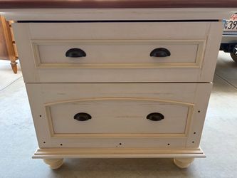 Nightstand - filing cabinet