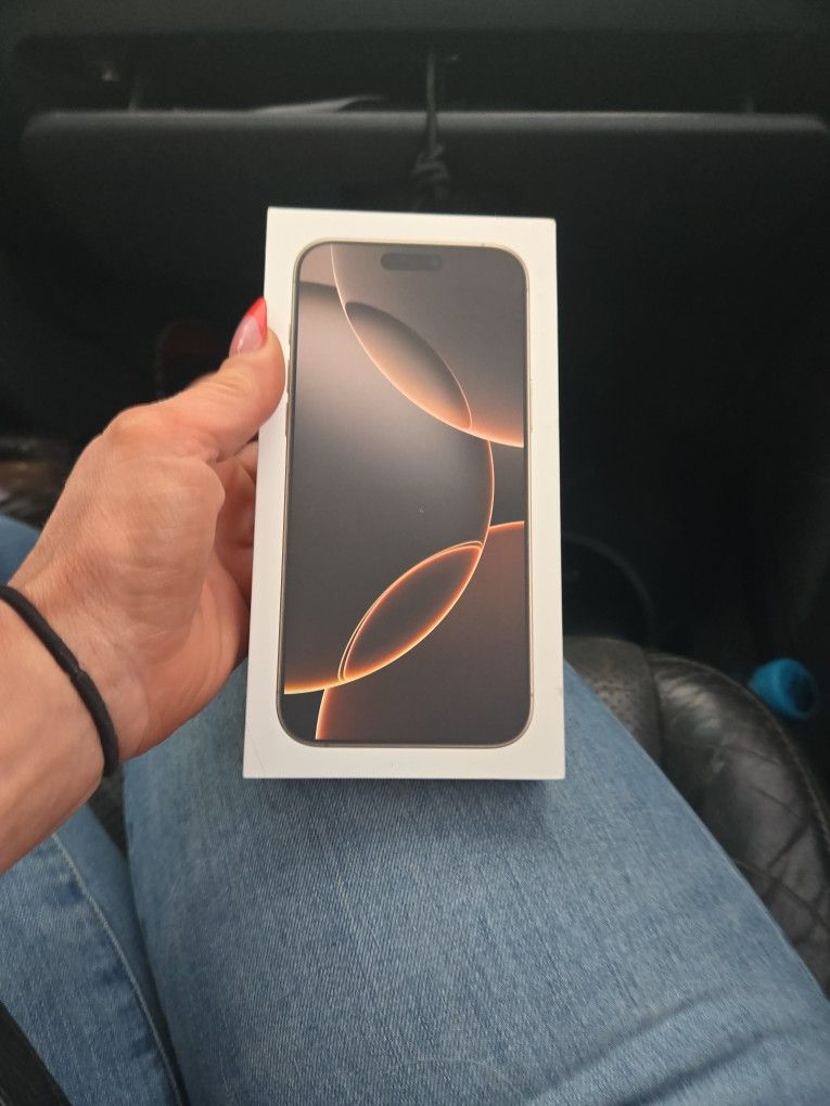 New 16 Pro Max 1Tb