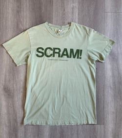 Rare Flamingo Estate X Sesame Street Scram! Oscar The Grouch Tee Shirt Medium