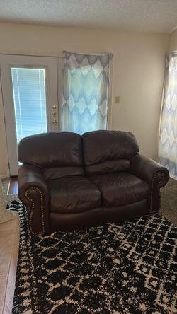 Leather couch- PRICE DROP