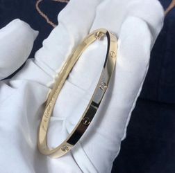 Cartier Love Small yellow gold bracelet size 17 