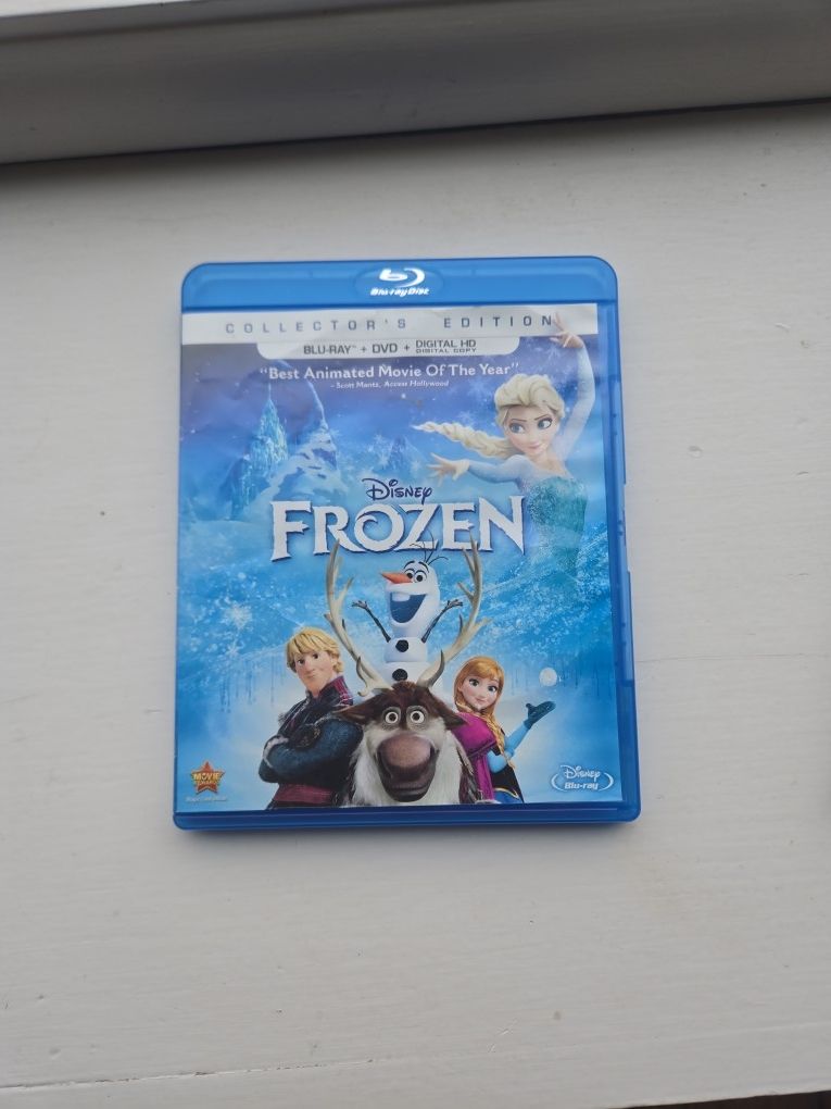 Frozen disney collectors edition blue ray disc