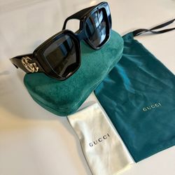 Gucci GG0956S Black Oversized Women’s Sunglasses (WeHo)