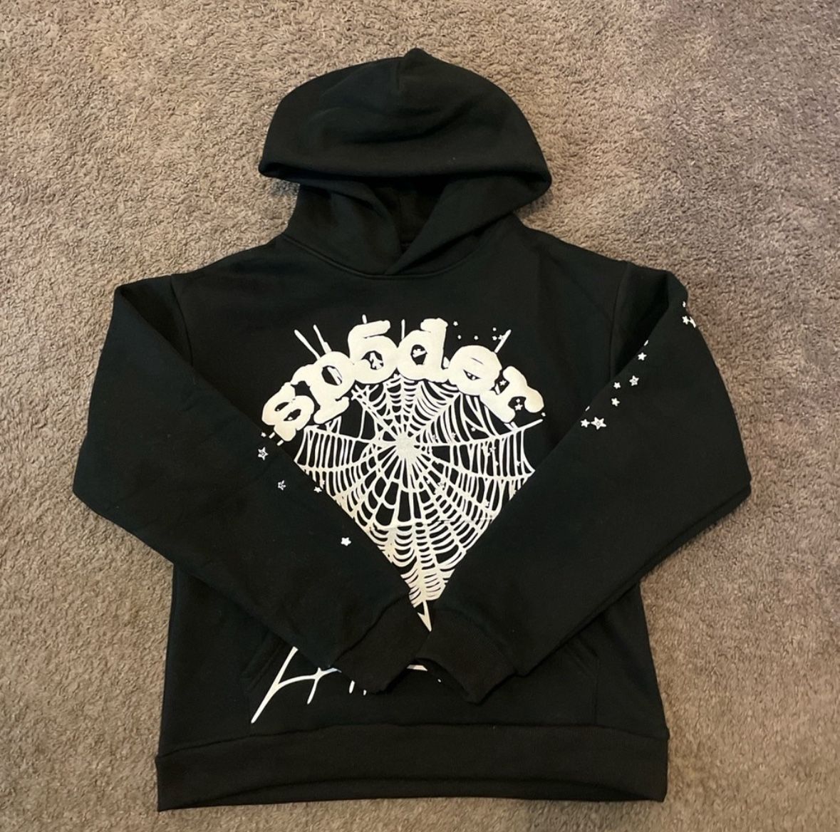 Sp5der Hoodie Black