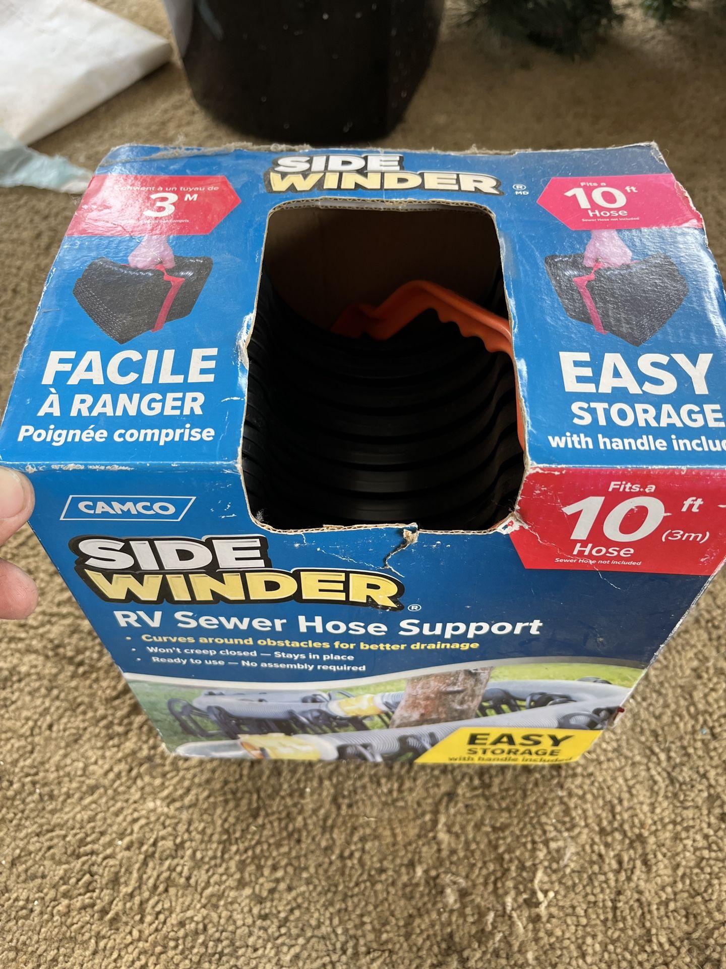 Camping Hose And Rv Sewer Hose Support