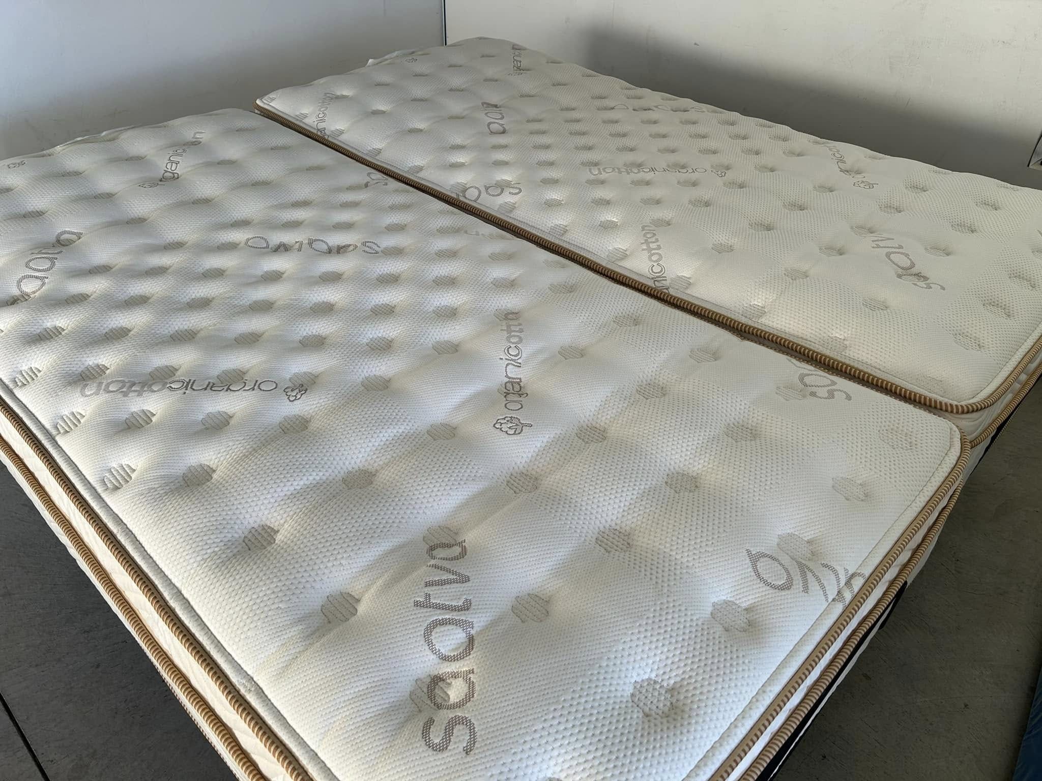 Like New Saatva Classic Split King Mattress