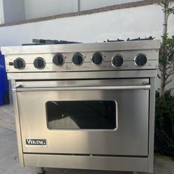 Viking Professional 36” Dual Fuel Range – Stainless Steel