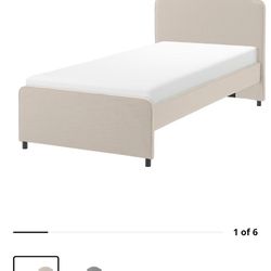 IKEA Twin Bed And Mattress 
