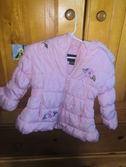 Rain/snow baby girl jacket 12 m