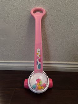 Fisher-Price push along ball pooper toy