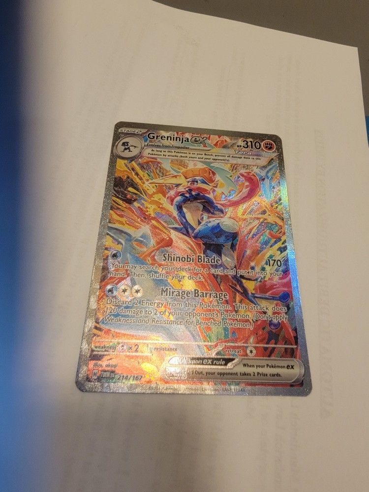 Greninja ex 214/167