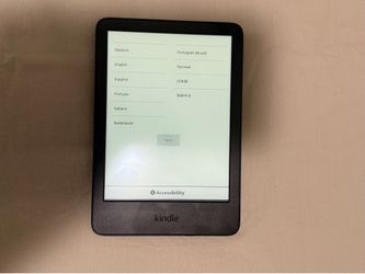 Like New Amazon Kindle 11th Gen (2022) 6” E-Reader – Black