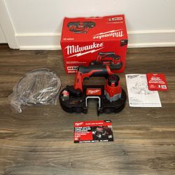 Milwaukee M12 12V Lithium-Ion Cordless Sub-Compact Band Saw (Tool-Only)