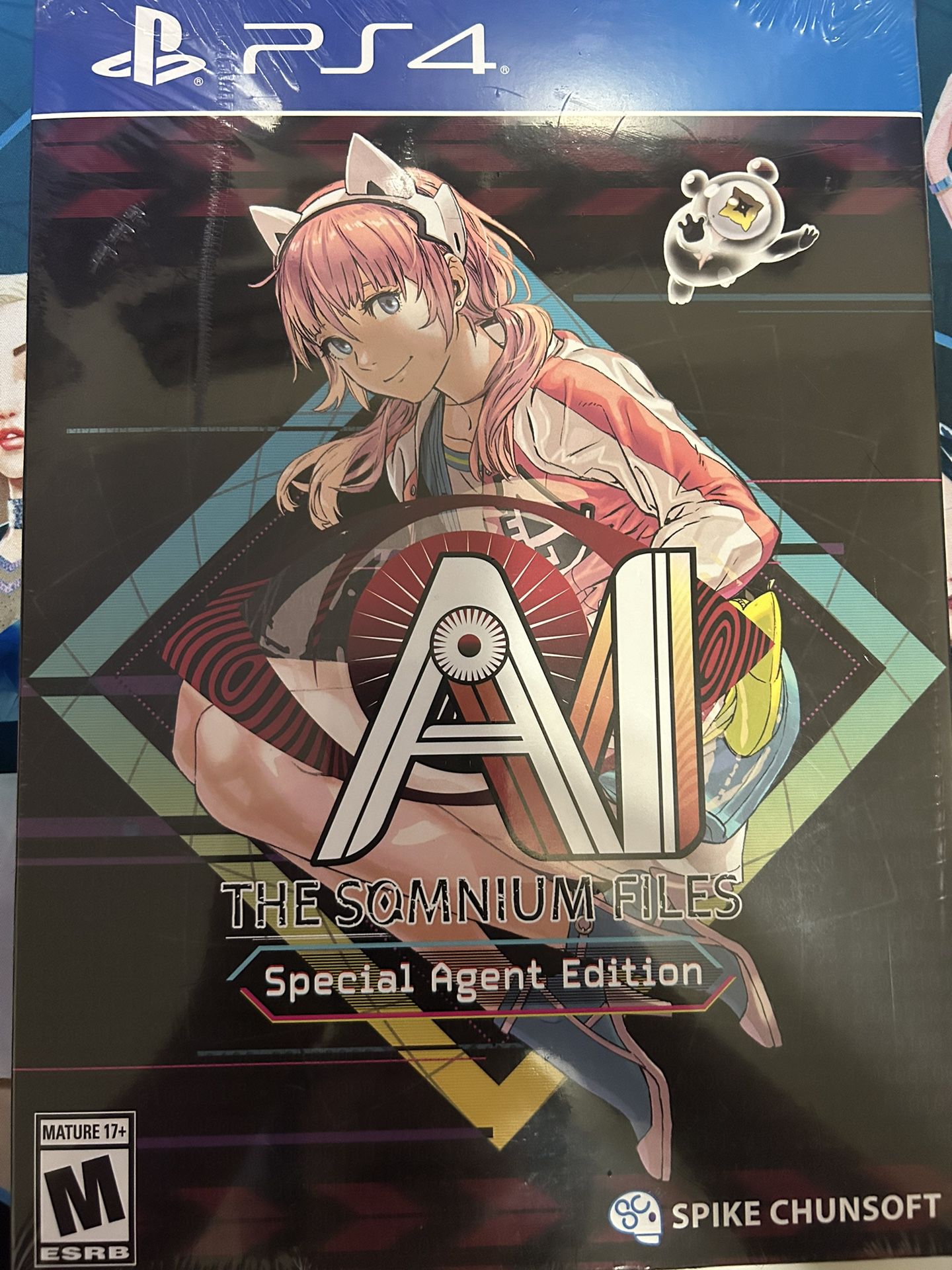 PS4 AI The Somnium Files Special Agent Edition Sealed NM