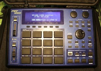 Akai MPC 1000 - Blue - w/Upgrades
