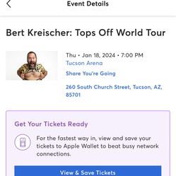 Bert Kreischer Tixs