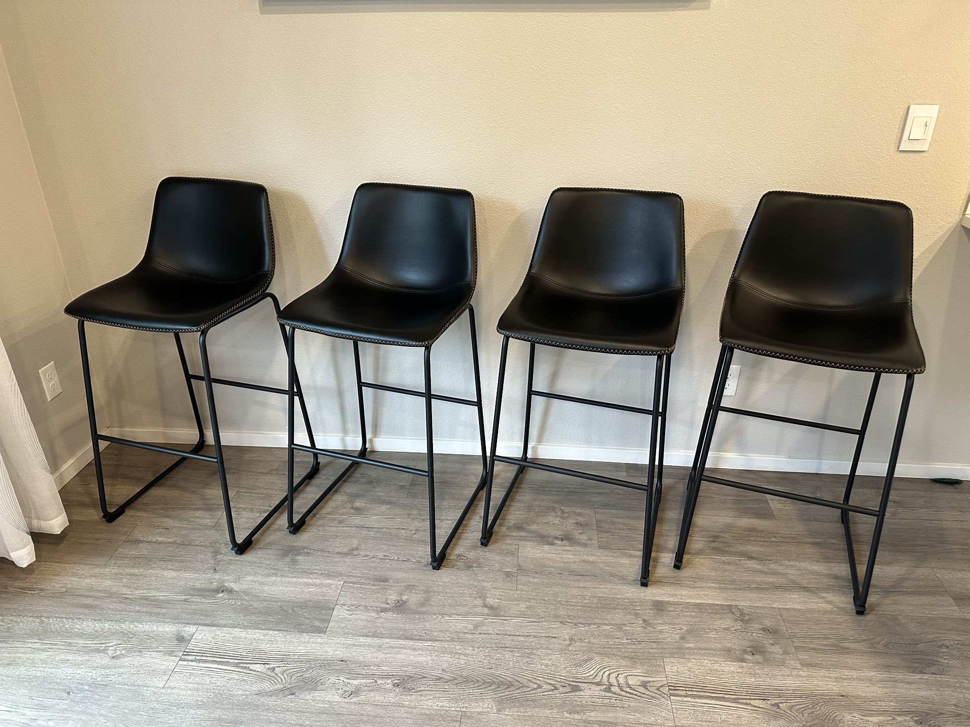 4 Barstools- 26” Seat To Floor