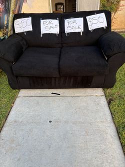 Black couch