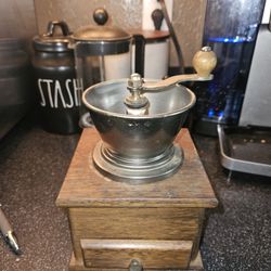 Vintage 50's Coffee Grinder Manual