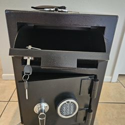 Security Drop Envelope Slot Safe Box Home Keypad