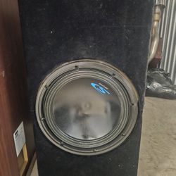 12 Inch Alpine Type S In Custom Digital Design Box