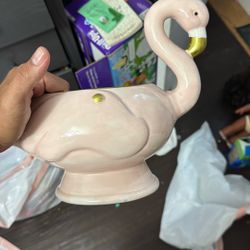 Glass Flamingo