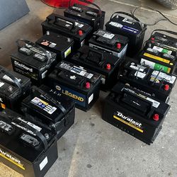 Car batteries