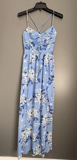 Small Blue Spring Dress