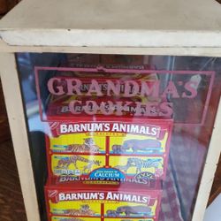 Vintage Grandma's Cookies store display