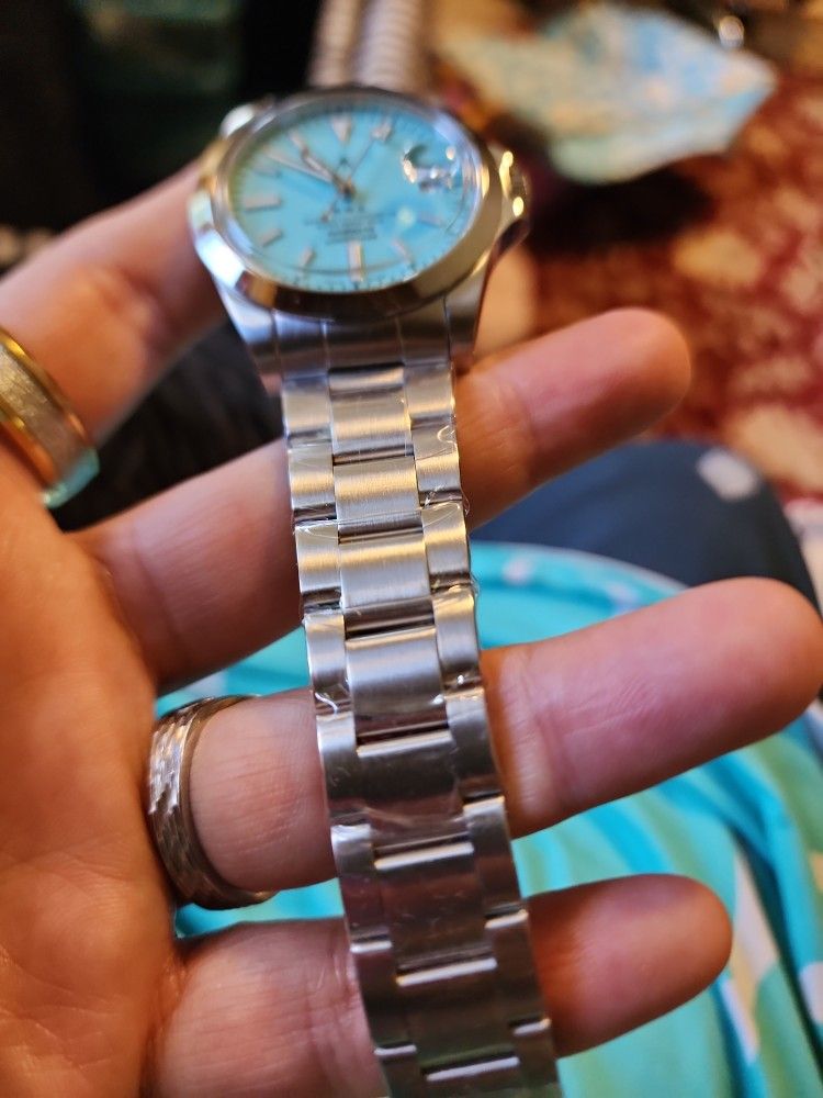 NAVAL WATCH CO TIFFANY COLOR AUTOMATIC JAPANESE WATCH