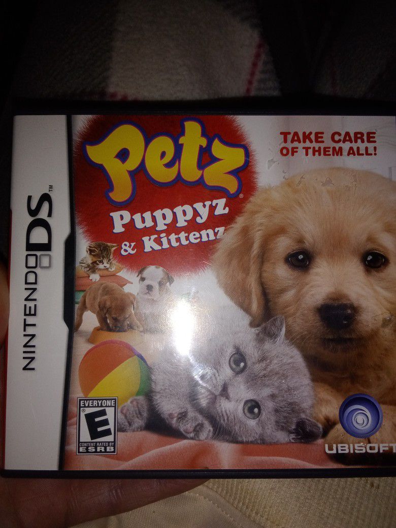 Petz Puppies And Kittens For Nintendo DS 
