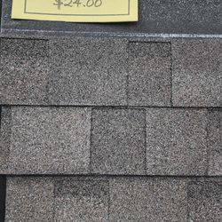 Dimensional shingles 30 years $24 to $26 a bundle