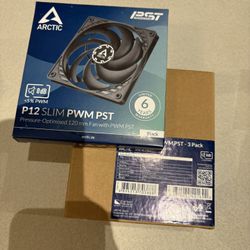 Pack of 4 Arctic P12 SLIM 120mm Case Fans